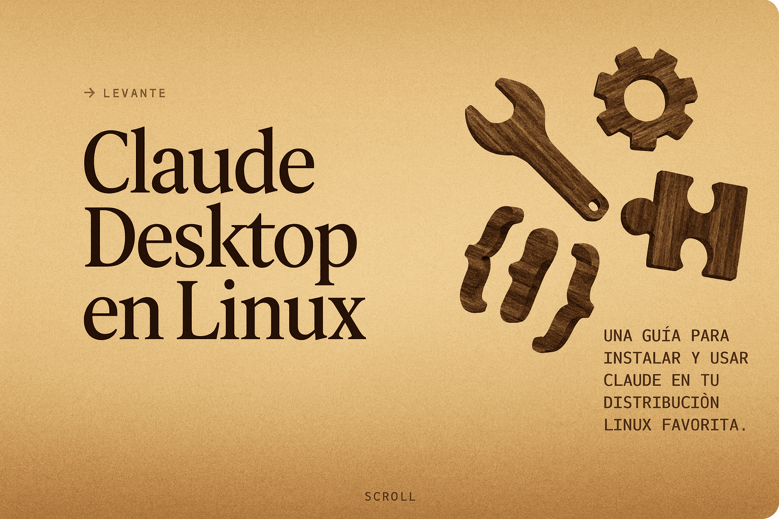 Claude Desktop en Linux: cómo usarlo en 2026 (y por qué Anthropic no lo hace oficial)