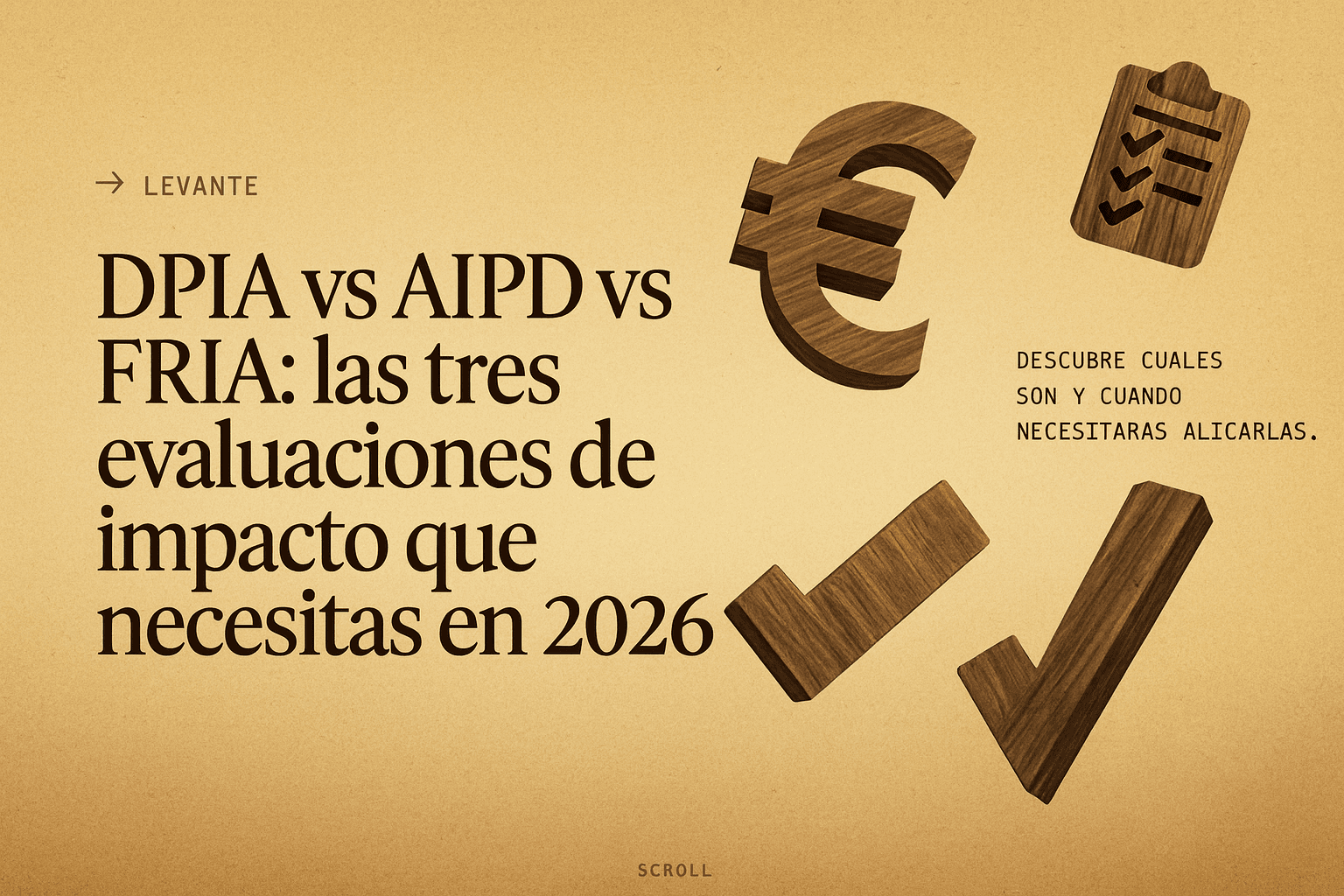 DPIA vs AIPD vs FRIA: las tres evaluaciones de impacto que necesitas en 2026