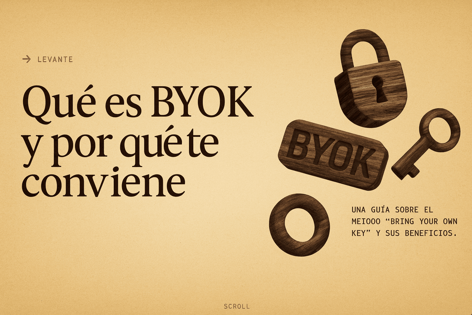 ¿Qué es BYOK? Bring Your Own Key en apps de IA, explicado