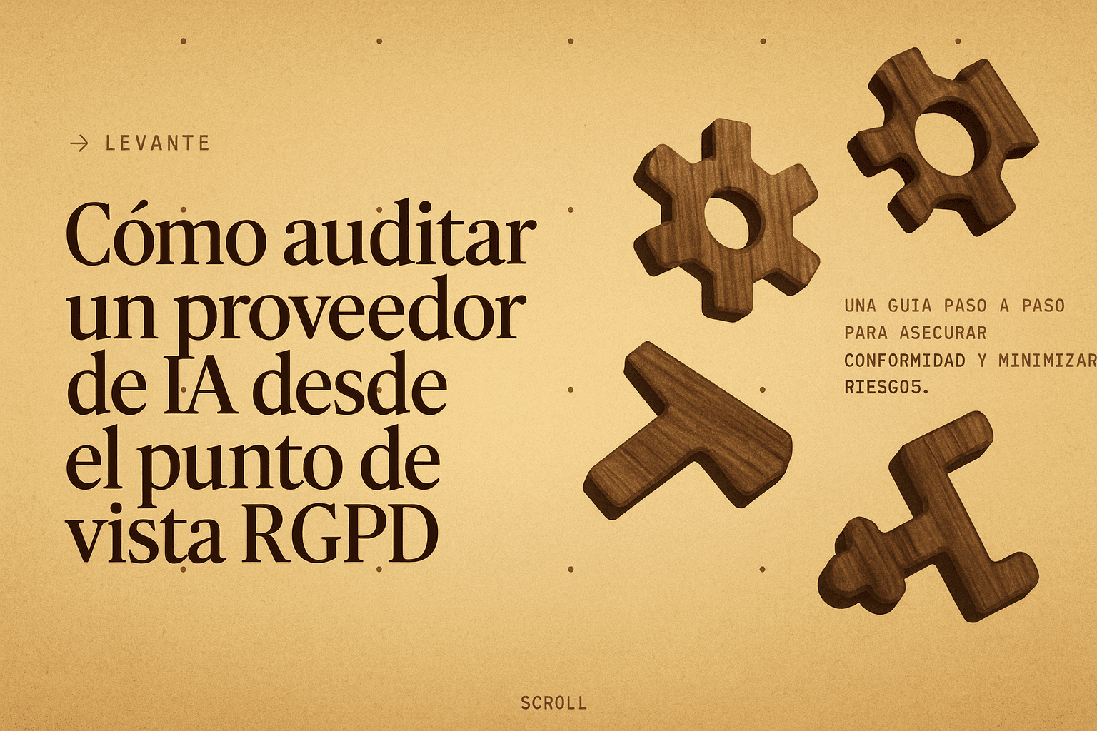Cómo auditar un proveedor de IA desde el punto de vista RGPD: checklist 2026