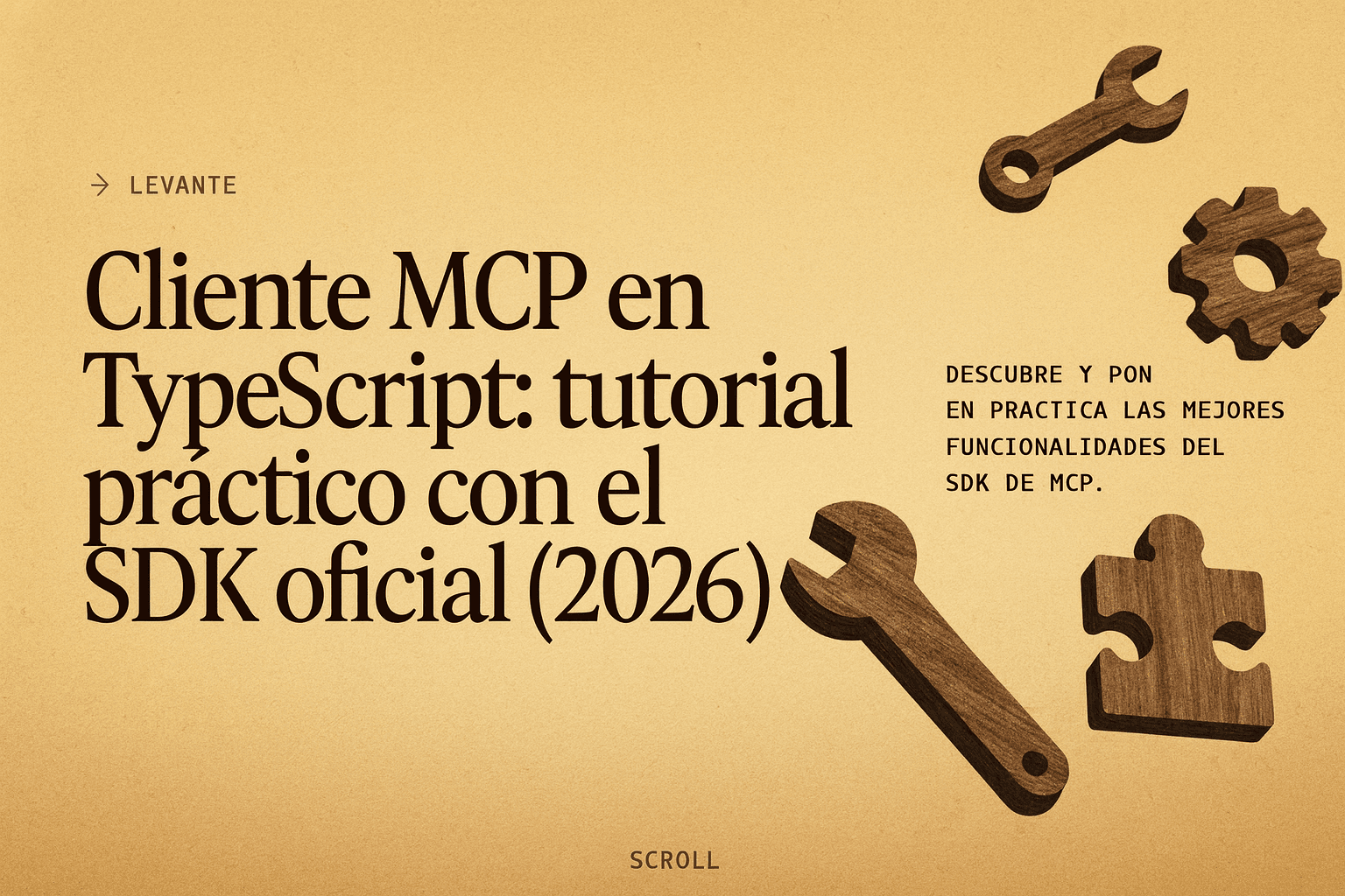 Cliente MCP en TypeScript: tutorial práctico con el SDK oficial (2026)