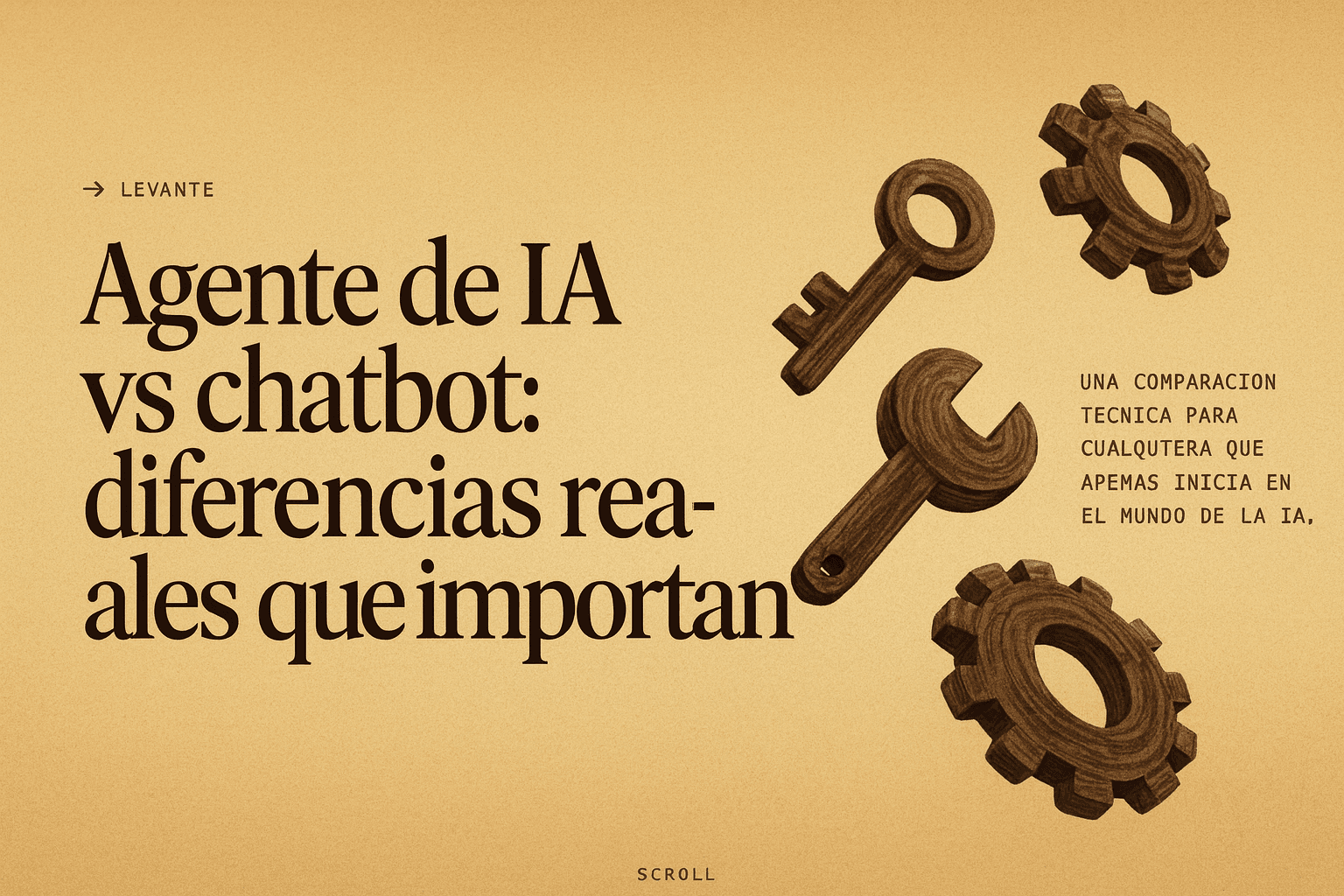 Agente de IA vs chatbot: diferencias reales que importan