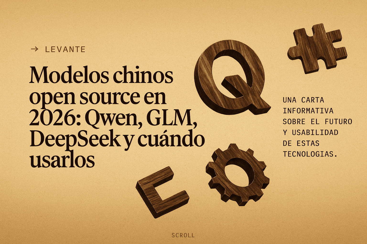 Modelos chinos open source en 2026: Qwen, GLM, DeepSeek y cuándo usarlos