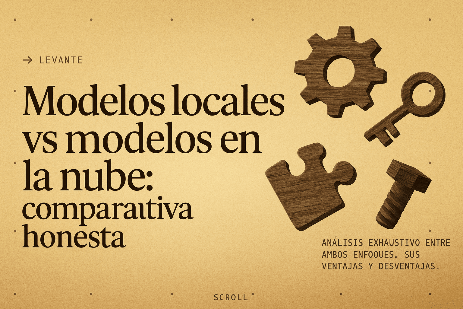 Modelos locales vs modelos en la nube: comparativa honesta 2026